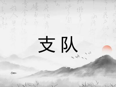 支队