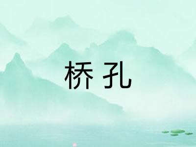 桥孔
