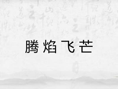 腾焰飞芒