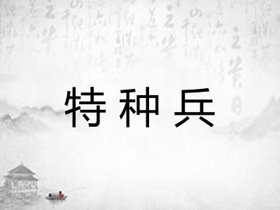 特种兵