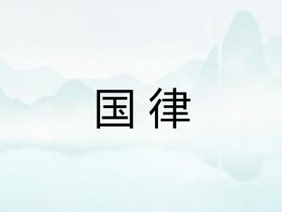 国律