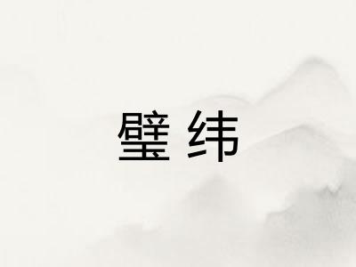 璧纬