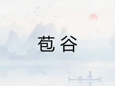 苞谷