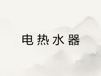 电热水器