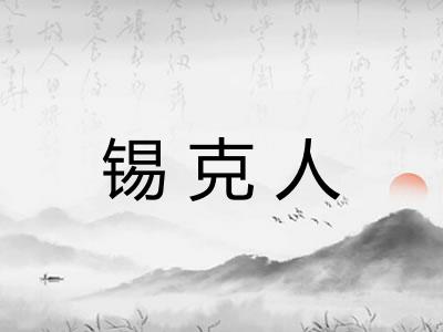 锡克人