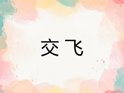 交飞