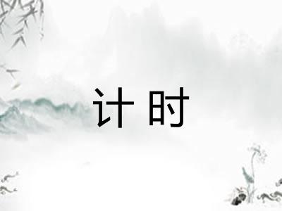 计时