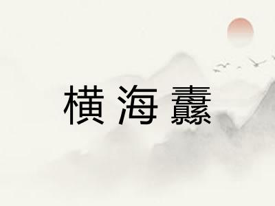 横海纛
