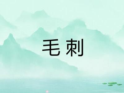 毛刺