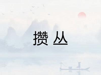 攒丛
