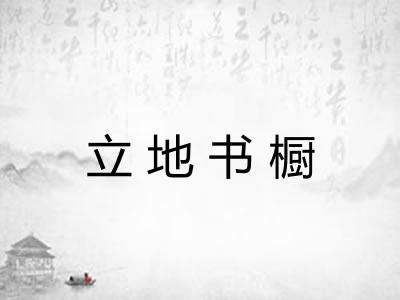 立地书橱