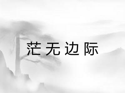茫无边际