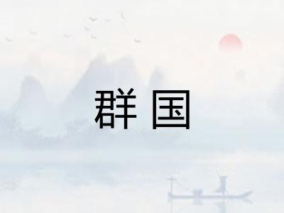 群国