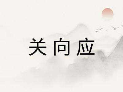关向应