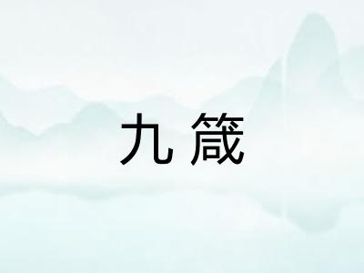 九箴
