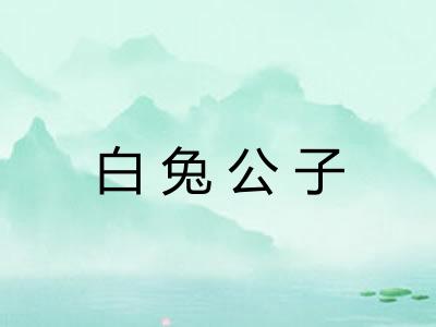 白兔公子