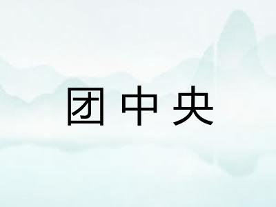 团中央