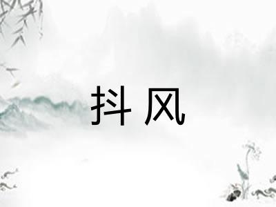 抖风