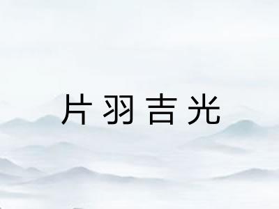 片羽吉光