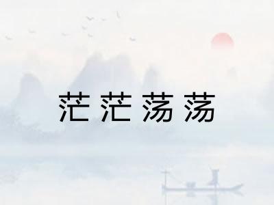 茫茫荡荡