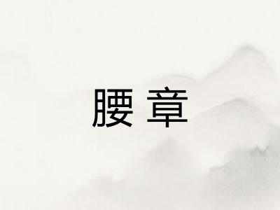 腰章