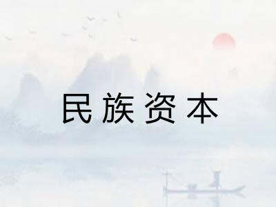 民族资本
