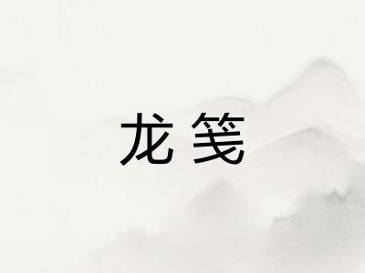 龙笺