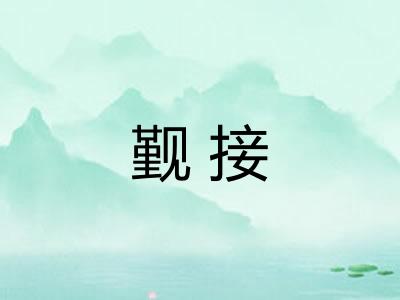 觐接