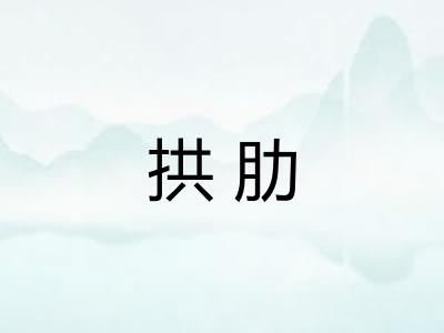 拱肋