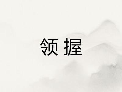 领握