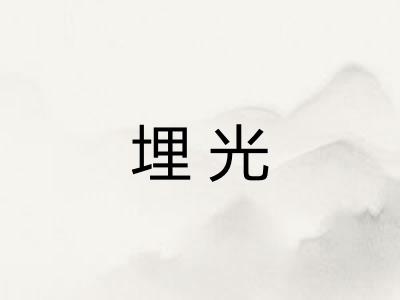 埋光