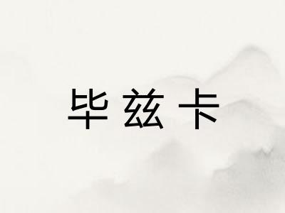 毕兹卡