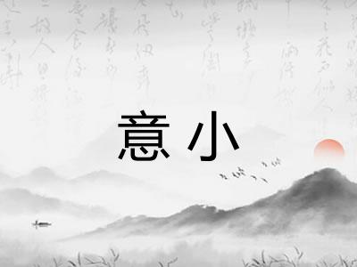 意小