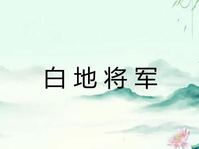 白地将军