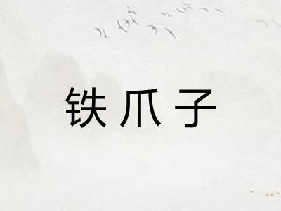 铁爪子
