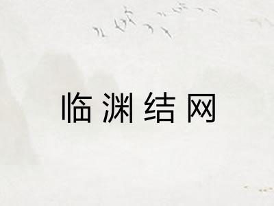 临渊结网