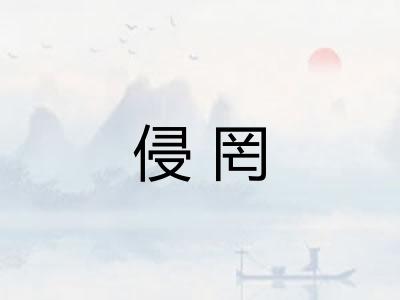 侵罔