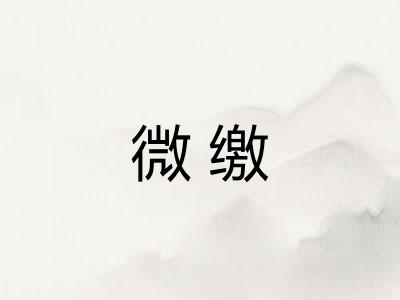 微缴
