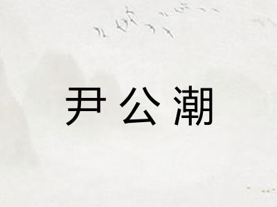 尹公潮