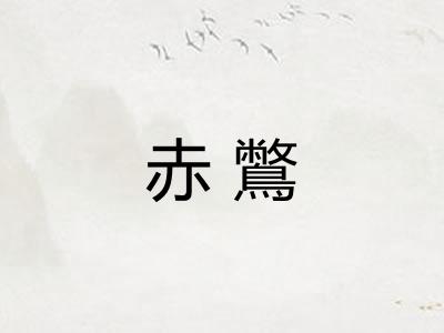 赤鷩
