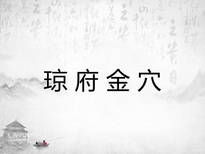 琼府金穴