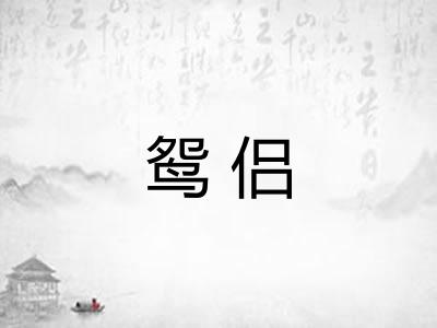 鸳侣