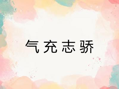 气充志骄