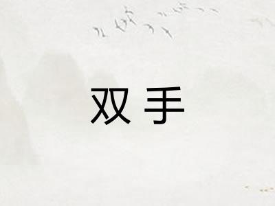 双手