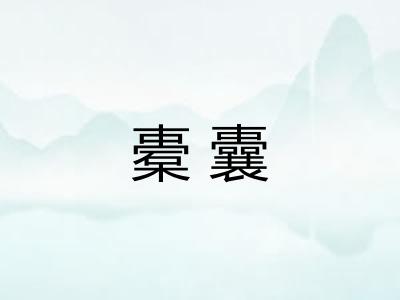 橐囊