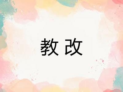 教改