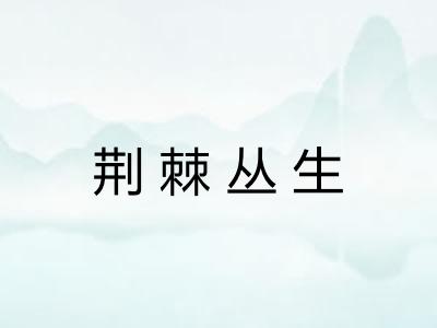 荆棘丛生