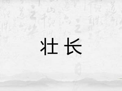 壮长