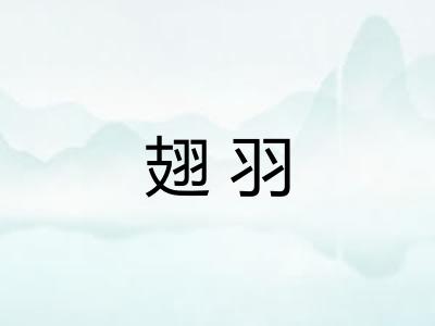翅羽