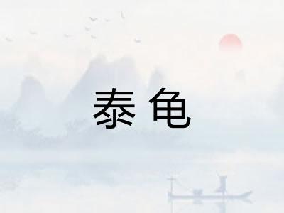 泰龟